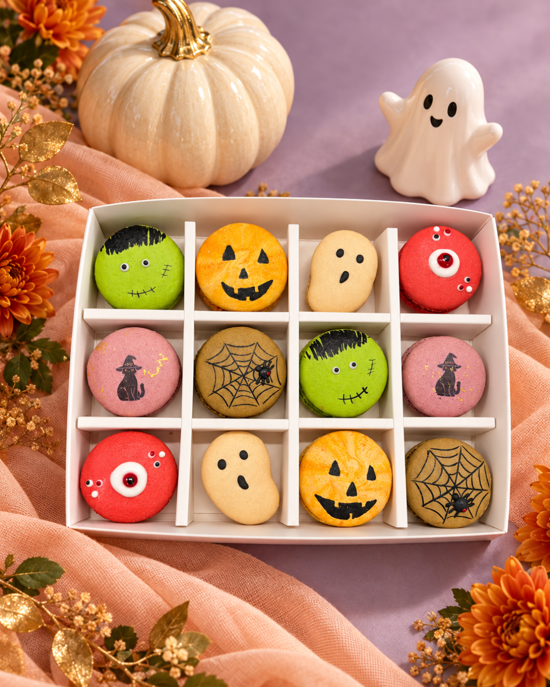 Halloween Macaron Box  - Limited Edition