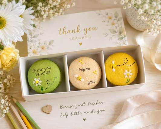 Thank You Teacher Macarons Gift Box